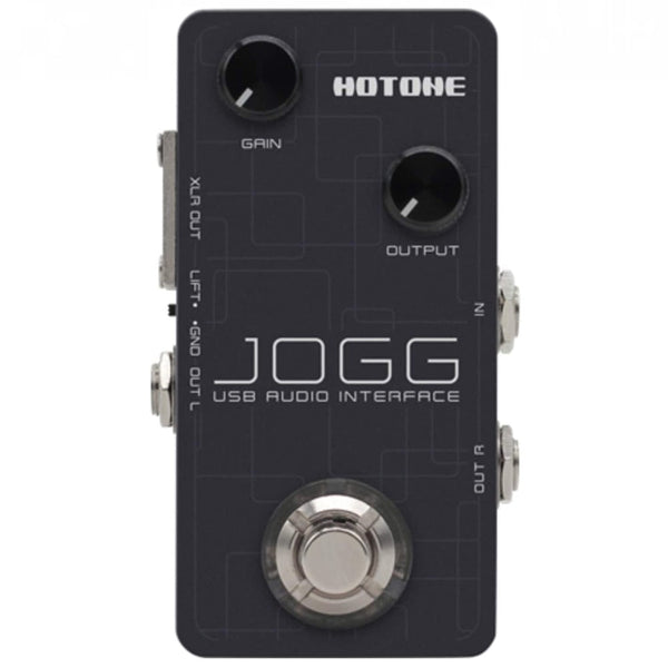 Hotone JOGG USB Audio Interface For Guitar & Bass Pedal - Gsus4