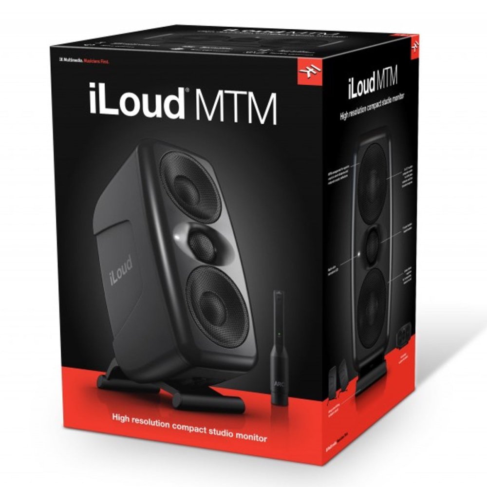 IK Multimedia | iLoud MTM MK1 | Compact Hi-Res Monitors | w/ ARC