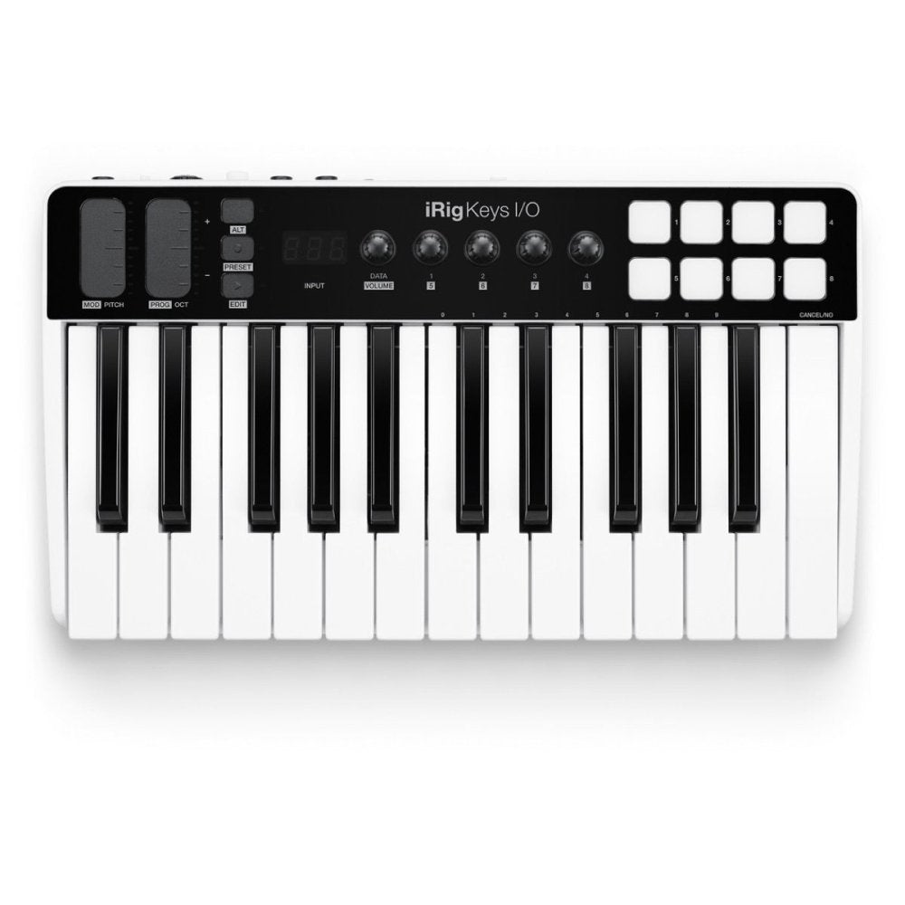 IK Multimedia | iRig Keys I/O 25 | MIDI Controller & Audio