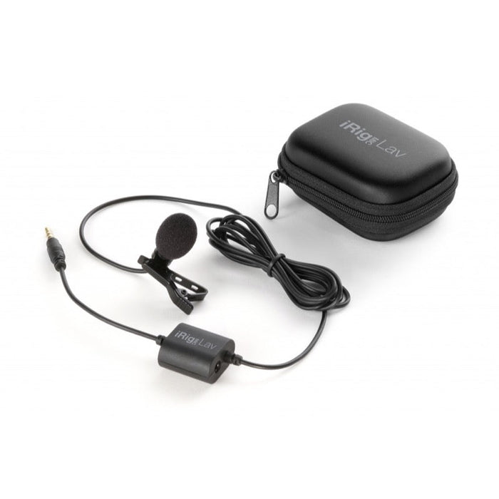 IK Multimedia | iRig Mic Lav | Lavalier Mic w/ Built-In Monitoring | Single - Gsus4