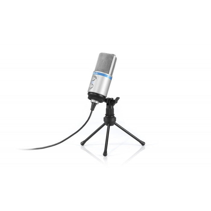 IK Multimedia | iRig Mic Studio | iOS/USB Condenser Mic | Silver - Gsus4