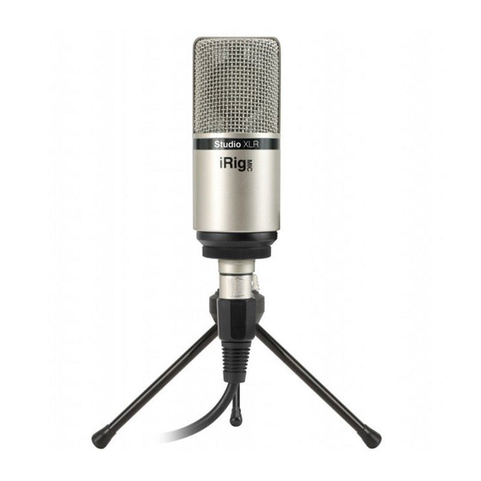 IK Multimedia | iRig Mic Studio XLR | Studio Condenser Mic | Silver - Gsus4