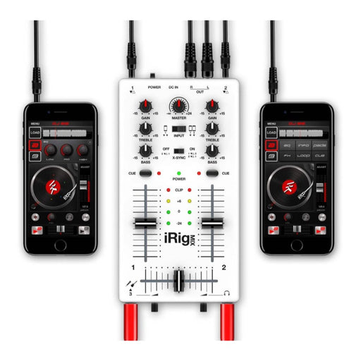 IK Multimedia | iRig Mix | Mobile Mixer for iOS and Android (IKMT_IP - IRIG - MIX - IN) - Gsus4