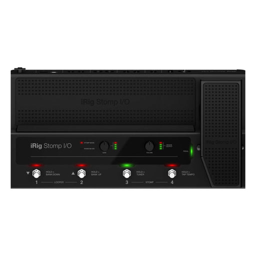 IK Multimedia | iRig Stomp I/O | USB Pedalboard Controller | Audio Interface | For iOS, Mac, PC (IKMT_IP - IRIG - STOMPIO) - Gsus4