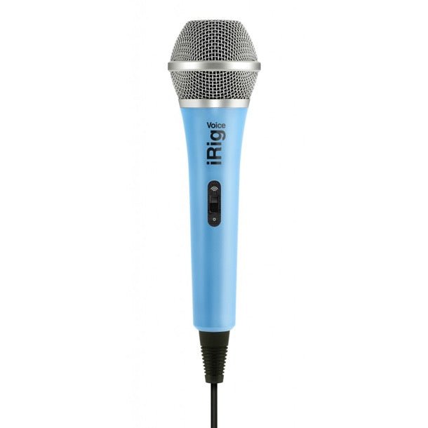 IK Multimedia | iRig Voice | Handheld Microphone | Blue - Gsus4