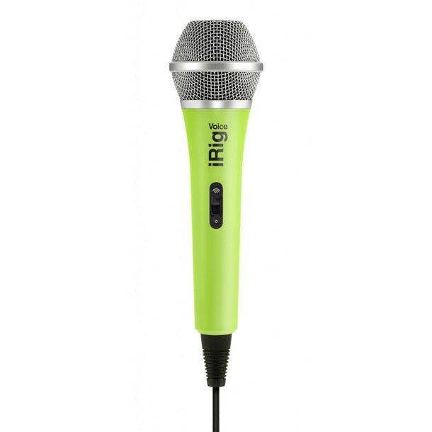 IK Multimedia | iRig Voice | Handheld Microphone | Green - Gsus4