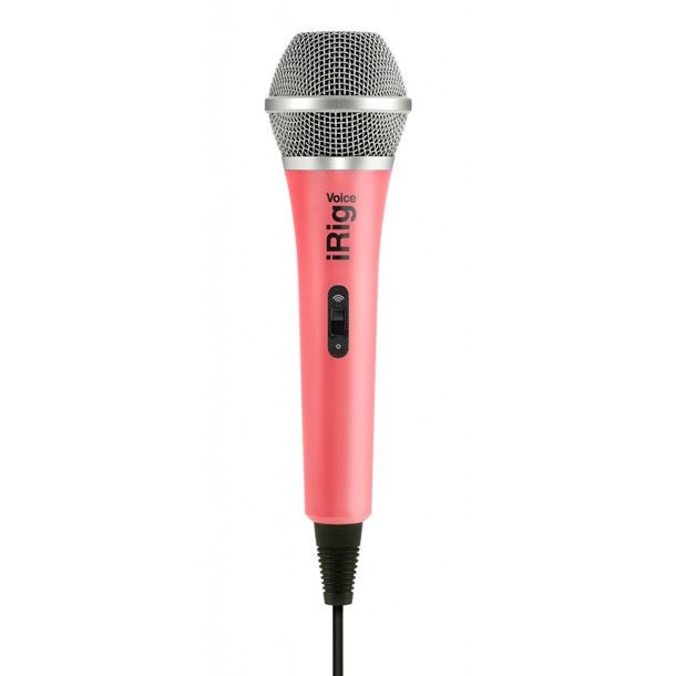 IK Multimedia | iRig Voice | Handheld Microphone | Pink - Gsus4