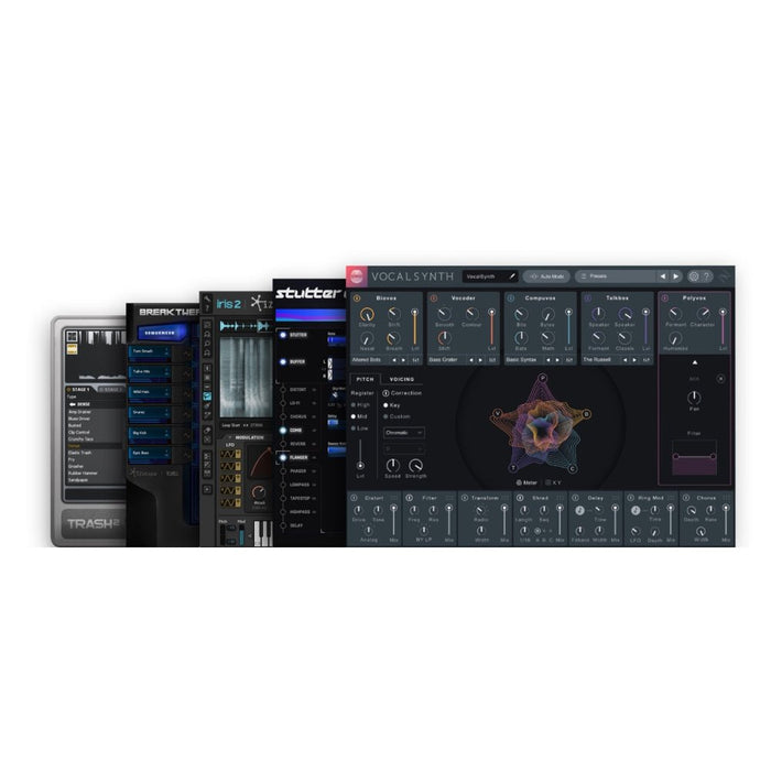 iZotope | AU | EVERYTHING Bundle V15 | RX 12 Advanced, Ozone 12 Advanced, Neutron 5, Nectar 4 Advanced, Guitar Rig 7 Pro & MORE (1124-879) - Gsus4