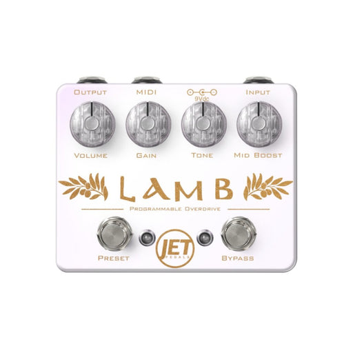 JET Pedals | LAMB | Programmable Overdrive w/ Onboard Presets & Full MIDI Control (JET - Lamb) - Gsus4
