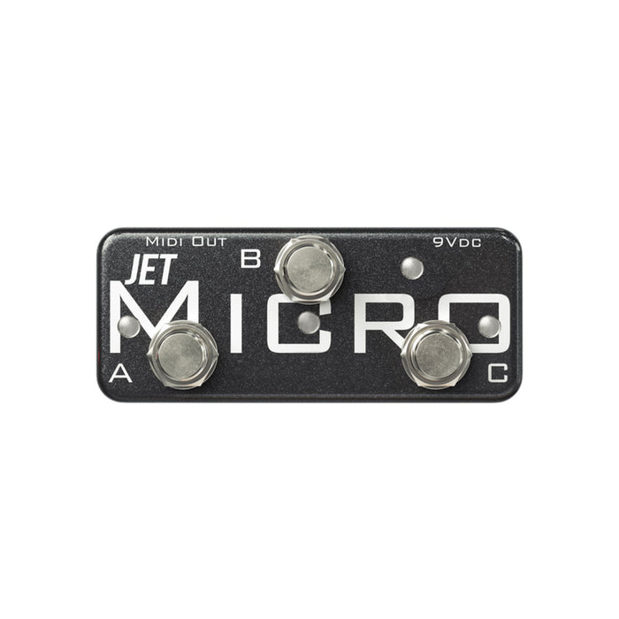 JET Pedals | JET MICRO | 'Plug & Play' HX Stomp MIDI Controller | NEW LED Version