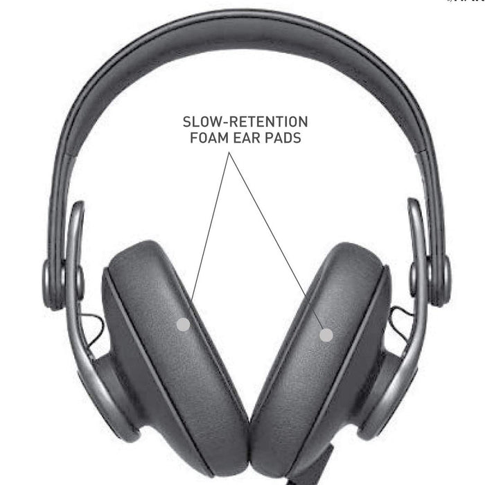 AKG | K371 | Over-Ear Closed-back Foldable Studio Headphones
