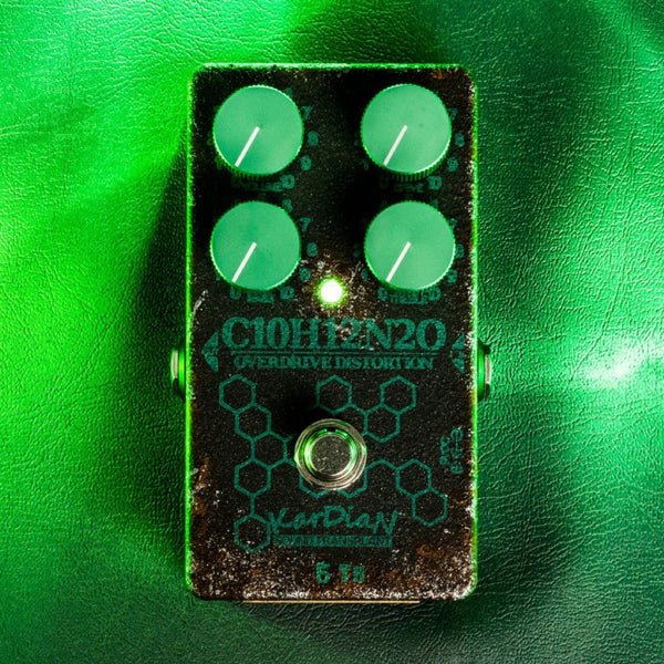 kardian pedals KarDiaN | Serotonin 5th Limited Edition | C10H12N2O | Overdrive & Boost based on TS5 | Made in Japan