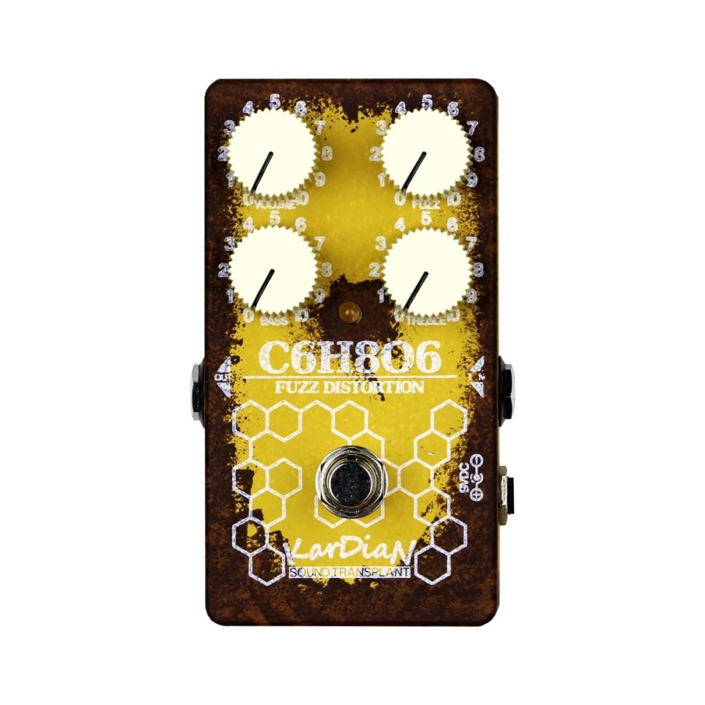 C6H806 Fuzz Distortion カージアン KarDiaN Vitamin C C6H8O6 Fuzz Distortion Based on Big Muff Made in