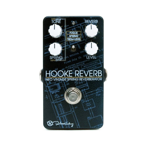 Keeley | Hooke Reverb | Spring Reverb, Tremolo & Octave Reverb (Khooke) - Gsus4