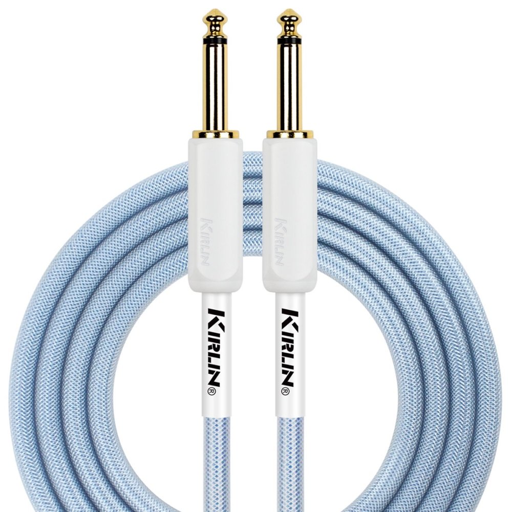 KIRLIN Premium PVC Woven Instrument Cable 6m - Gsus4