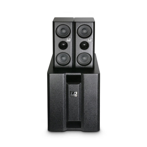 LD Systems | DAVE8 | Compact Active PA System | Black (LDS - DAVE8XS) - Gsus4