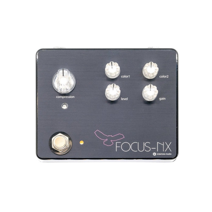 Limetone | FOCUS - NX | Studio Quality Compressor | w/ Colour Knobs (2x Mid Controls) & Boost (LT_FOCUSNX) - Gsus4
