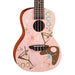 Luna Pink Martini Concert Ukulele with Gig Bag (LUUKEPINKMARTINI) - Gsus4