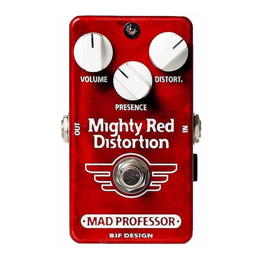 ギター BJFE Mighty Red Distortion Mad Professor Mighty Red Distortion (Hand Wired) Guitar Effects