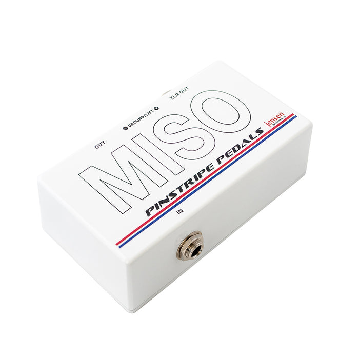 Pinstripe Pedals | MISO | Mono Line Isolator DI | w/ Jensen Transformer