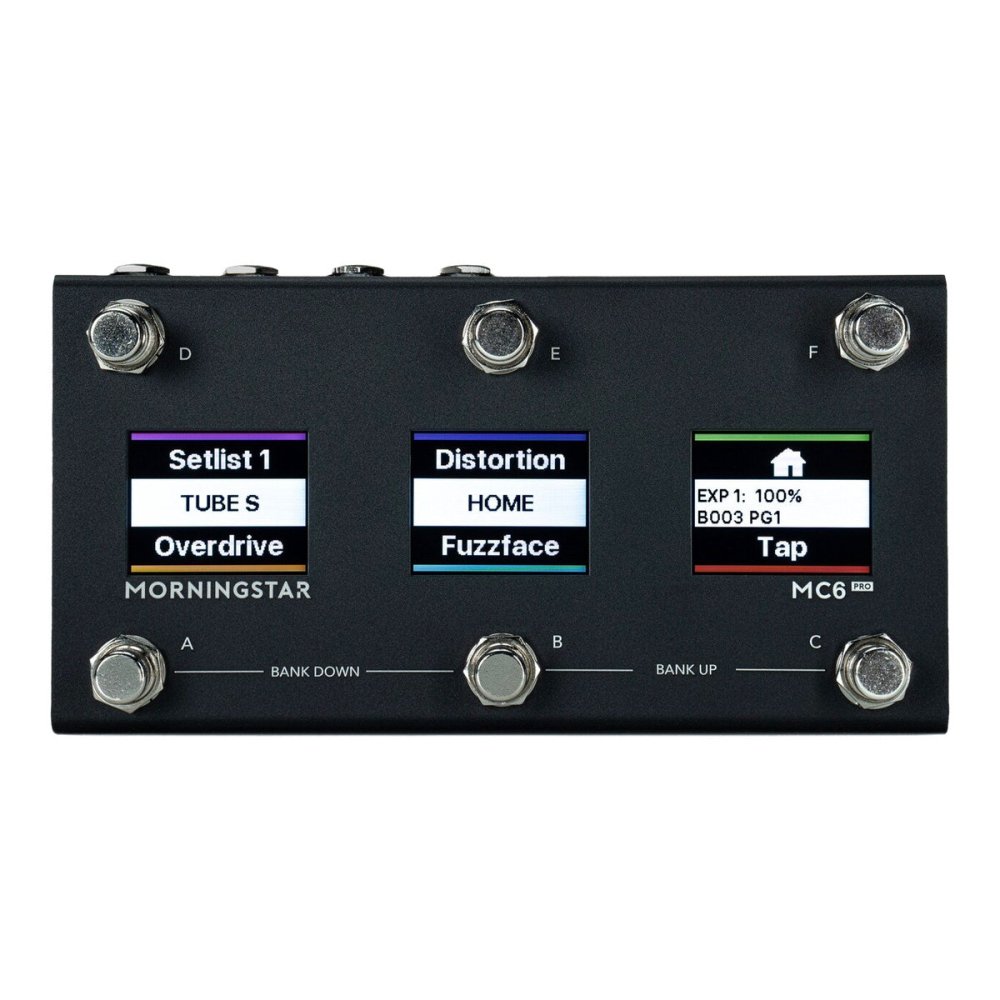 Morningstar Engineering MC6 PRO Next Gen PRO MIDI Controller - Gsus4