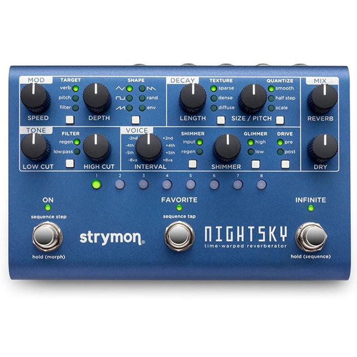 Strymon | NightSKY | Time-Warped Reverberator & Step Sequencer
