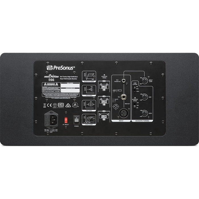 PreSonus | Eris E66 | Active MTM Nearfield Monitors | Single Unit (PRE - E66) - Gsus4