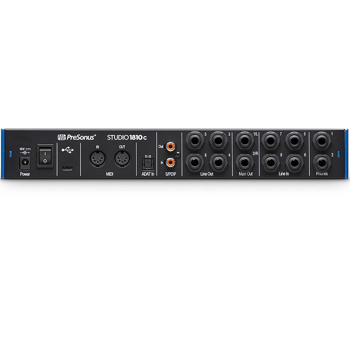 PreSonus | Studio 1810C | 18x8 USB - C Interface | w/ XMAX Preamps (PRE - STUDIO - 1810C) - Gsus4