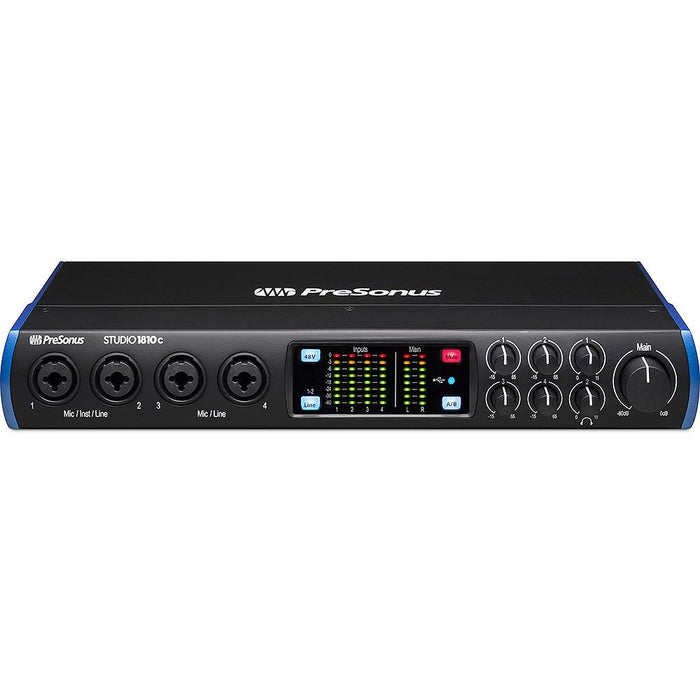 PreSonus | Studio 1810C | 18x8 USB - C Interface | w/ XMAX Preamps (PRE - STUDIO - 1810C) - Gsus4