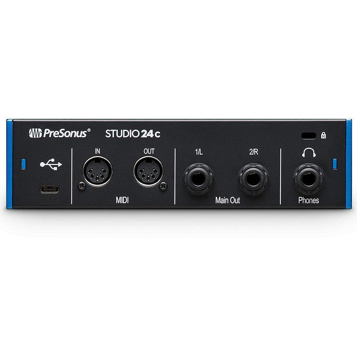 PreSonus | Studio 24C | 2x2 USB - C Interface | w/ XMAX - L Preamps (PRE - STUDIO - 24C) - Gsus4