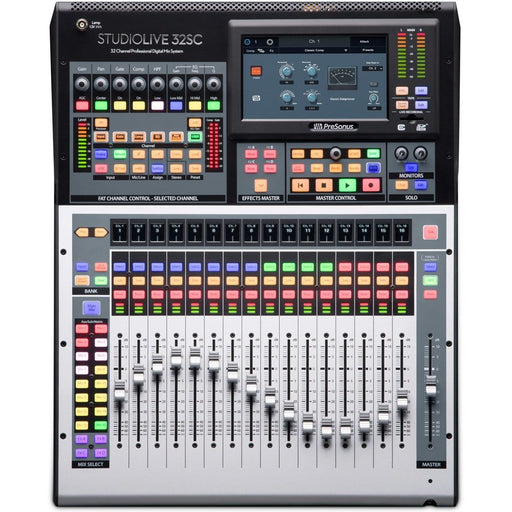 PreSonus | StudioLive 32SC | 32 - Ch Digital Mixer & USB Audio Interface w/ Motorised Faders (PRE - SL - 32SC) - Gsus4