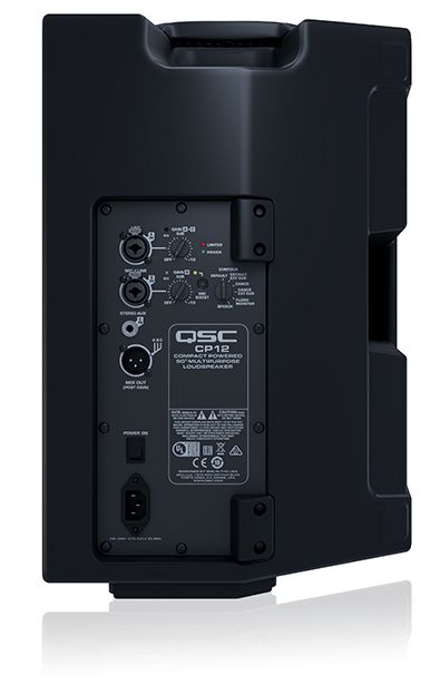 QSC | CP12 | Ultra Compact 12-inch Powered PA Speaker | w/ DSP