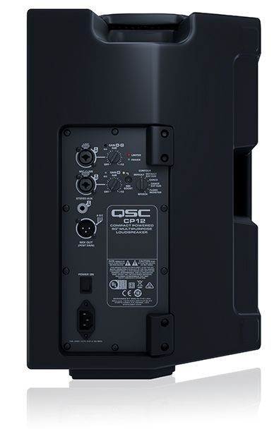 QSC | CP12 | Ultra Compact 12 - inch Powered PA Speaker | w/ DSP (QA CP12) - Gsus4