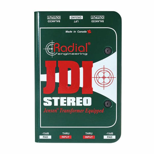 Radial | JDI Stereo | 2Ch Passive Direct Box w/ Jensen Transformer (RA - JDI - STEREO) - Gsus4