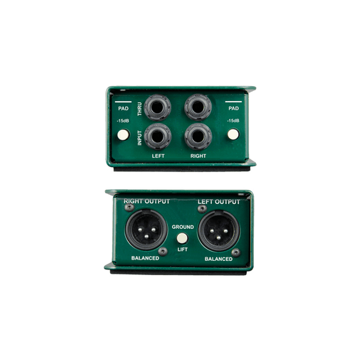 Radial | JDI Stereo | 2Ch Passive Direct Box w/ Jensen Transformer - Gsus4