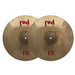 Red Cymbals | Fire Series | Hi - Hat Cymbals (Red_Fire_Hihat_14") - Gsus4