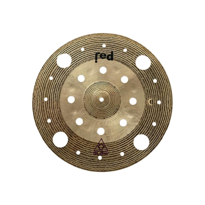 Red Cymbals | Glow Series | FX Crash Cymbal (Red_Glow_fxCrash_16") - Gsus4