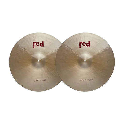 Red Cymbals | Traditional Dark Series | Hi - Hat Cymbals (Red_TradDark_Hi - Hat_12") - Gsus4