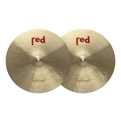 Red Cymbals | Traditional Series | Hi - Hat Cymbals (Red_Trad_Hi - Hats_12") - Gsus4