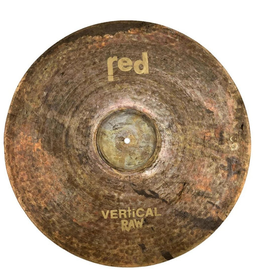 Red Cymbals | Vertical Raw Series | Crash Cymbal (Red_Vertical_Raw_Crash16") - Gsus4