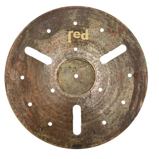 Red Cymbals | Vertical Raw Series | FX Crash Cymbal (Red_Vertical_Raw_FX_Crash16") - Gsus4