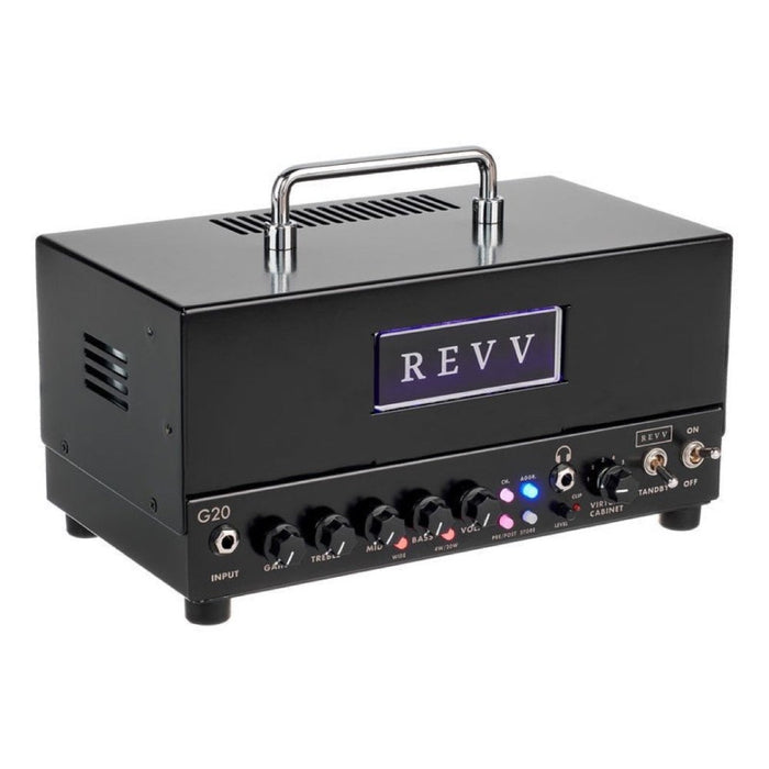 REVV | G20 Lunchbox | High - Gain All - Tube Amp w/ Built - in Torpedo Reactive Load | Black (700105) - Gsus4
