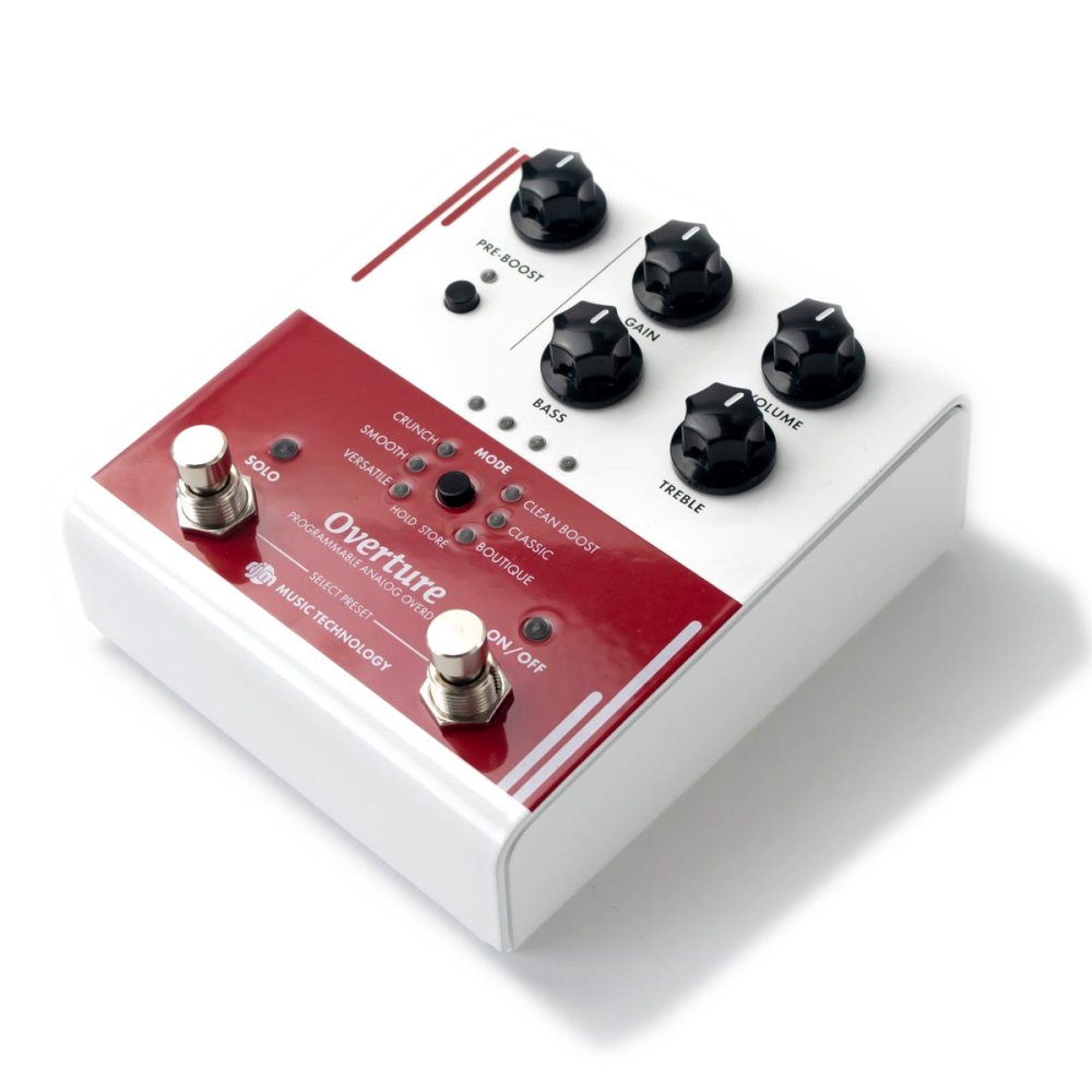 RJM OVERTURE Programmable Classic Overdrive w/ 12dB Pre Boost - Gsus4