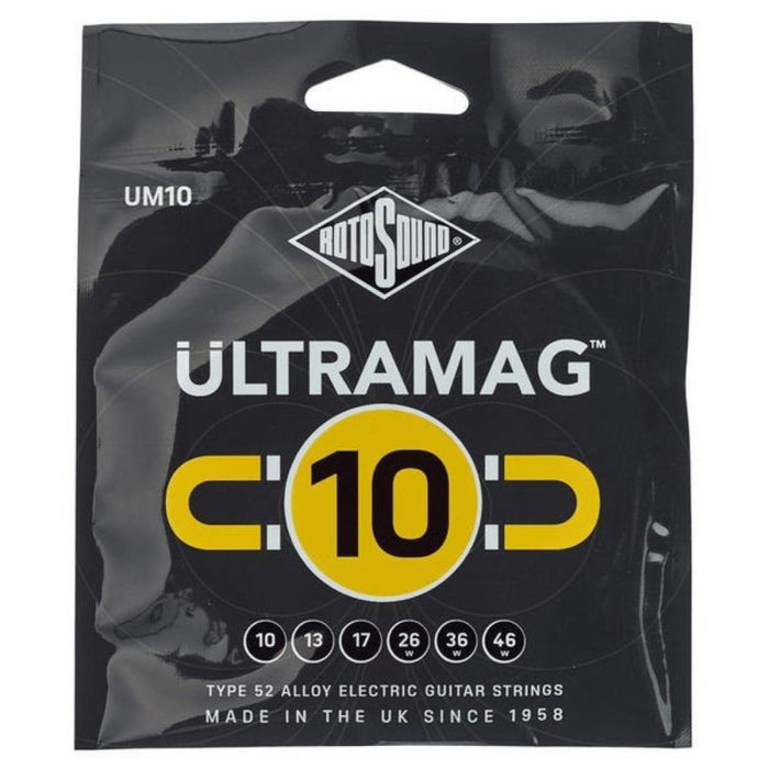 RotoSound | UM10 | UltraMag Electric Guitar Strings | 10 - 46 (RUM10) - Gsus4