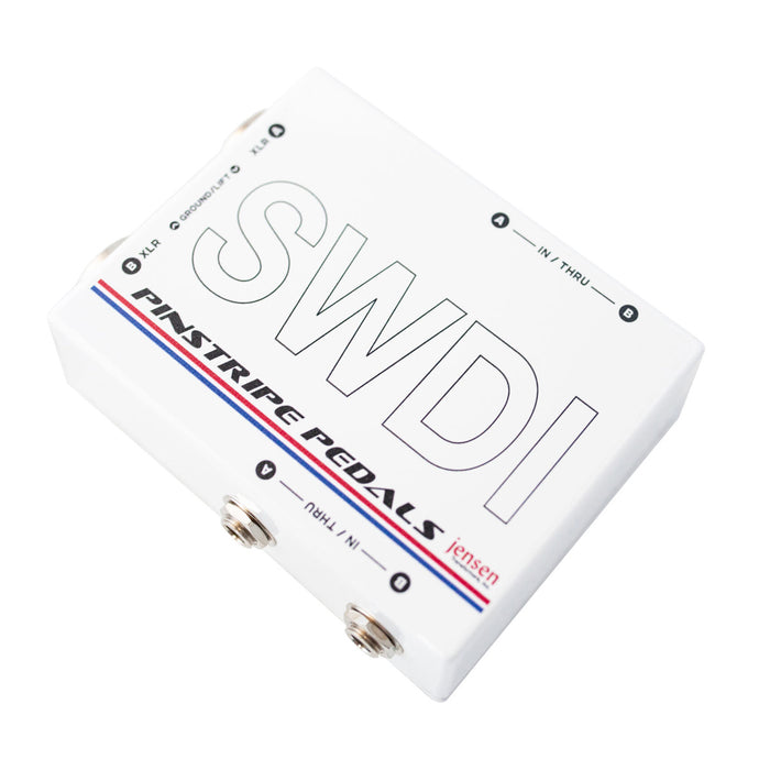 Pinstripe Pedals | SWDI | Stereo Parallel Passive DI | w/ Jensen Transformer
