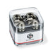 Schaller | S - Locks | Pair | Guitar Strap Locks w/ NEW Silent Design (S - Locks M Chrome) - Gsus4