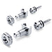 Schaller | S - Locks | Pair | Guitar Strap Locks w/ NEW Silent Design (S - Locks M Chrome) - Gsus4