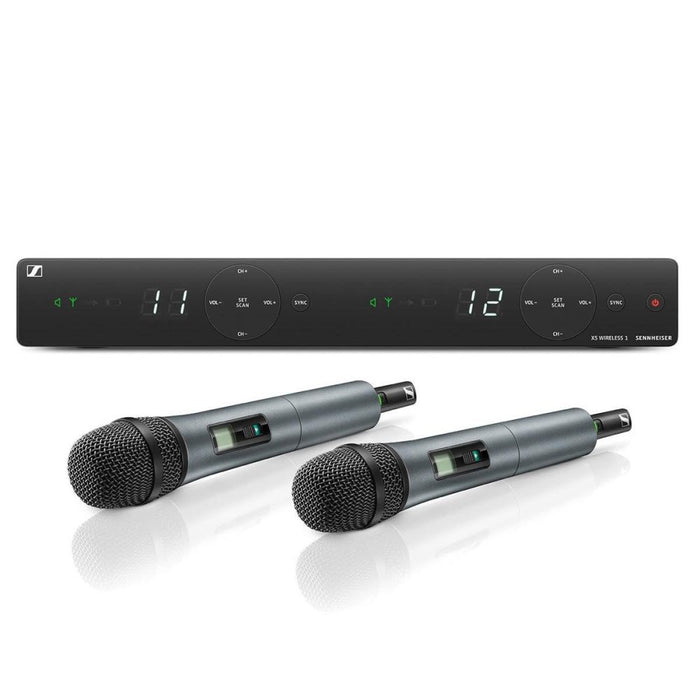 Sennheiser | XSW 1 - 835 DUAL - B | 2 - Channel Wireless Handheld Mic System | B - BAND (508271) - Gsus4