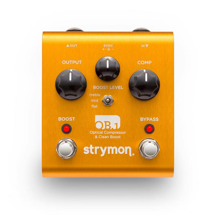 Strymon | OB.1 | Optical Compressor & Clean Boost Pedal - Gsus4