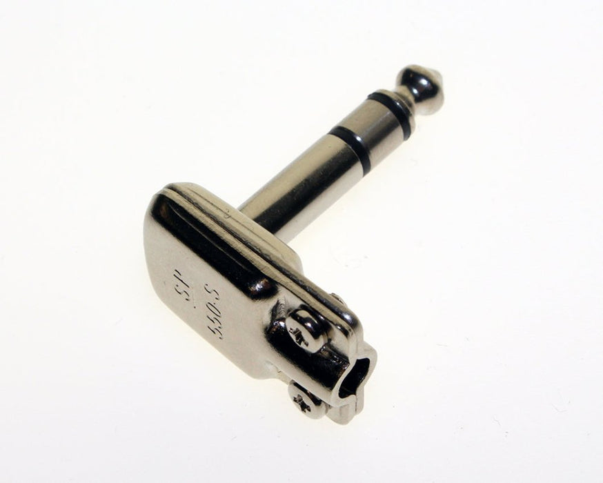 SquarePlug | SP550 - S | Low Profile Flat Right Angle TRS Connector | up to 5.8mm OD (SP550 - S) - Gsus4
